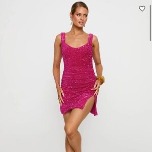 Princess Polly Centerfold Sequin Mini Dress